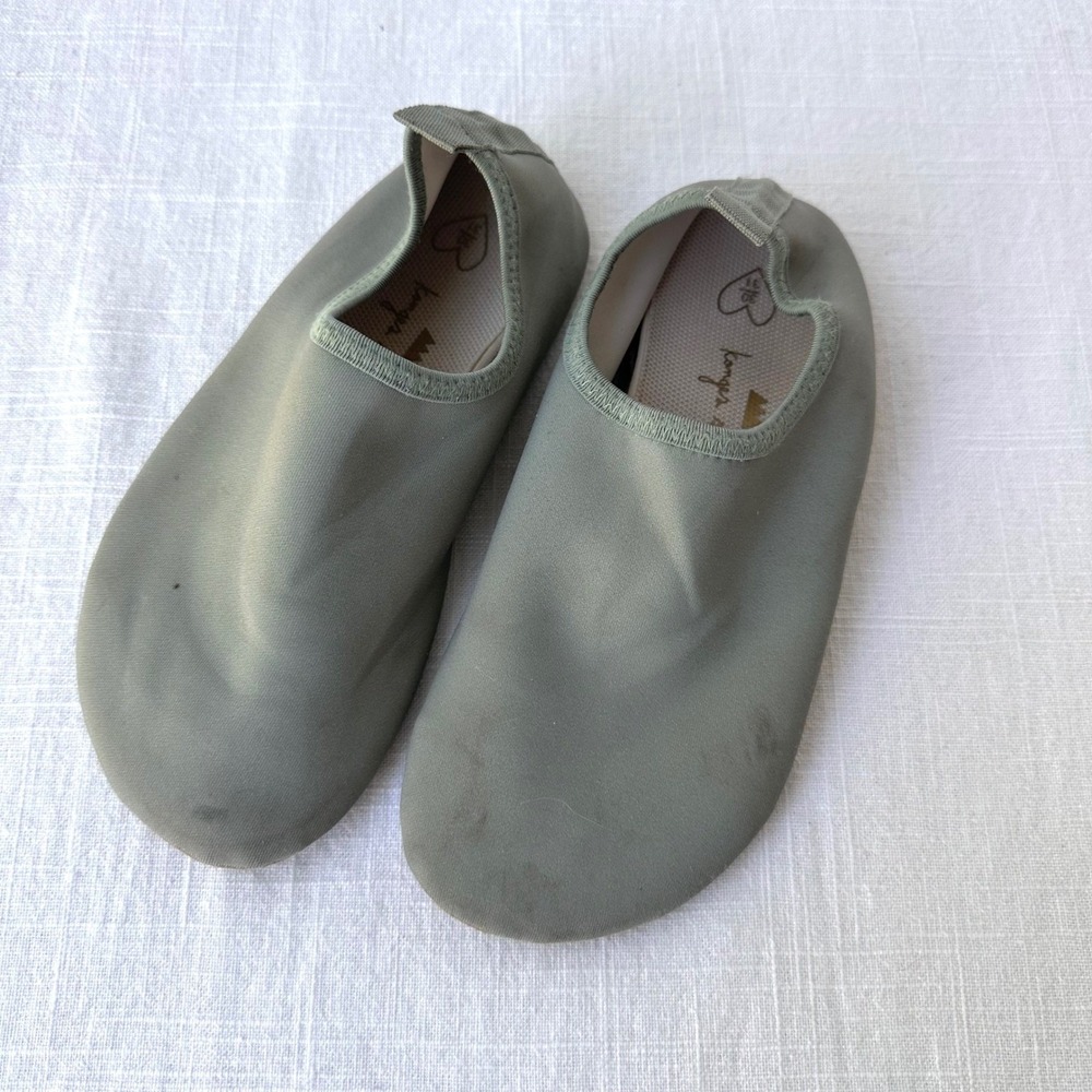 Konges Slojd Kids Sage Green Swim Shoes Water Shoes Size 30/31 UPF 50+